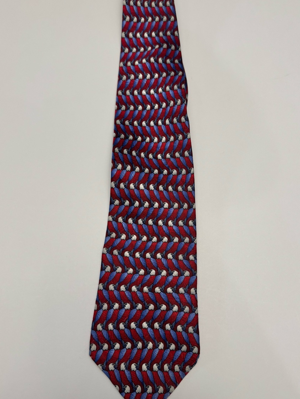 Vintage The Nature Conservancy Men's Tie African Fish Eagle tie 100% silk.